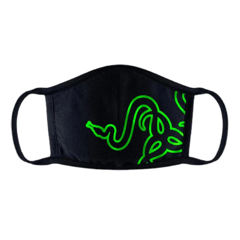 Razer Cloth Small Mask - Green - قناع